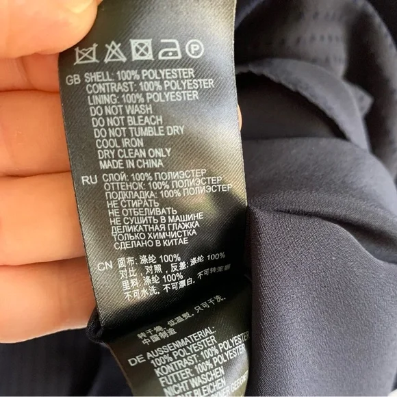 Reiss Marlowe Fit And Flare mini Dress Navy - Picture 14 of 15